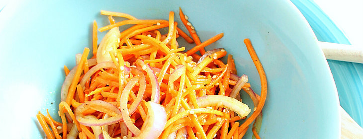 carrot salad asian flavours